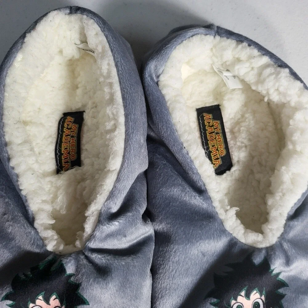 My‎ Hero Academia One Size Piece Slippers - Gray